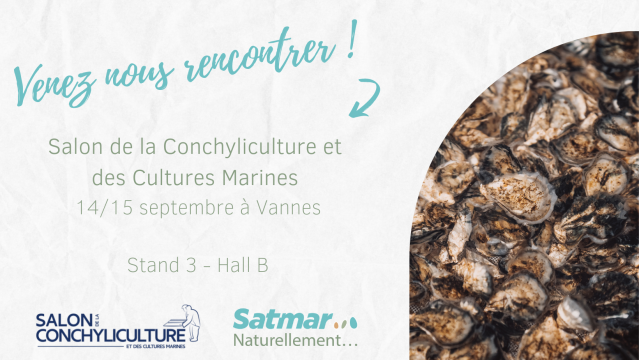 Affiche promotionnel Salon de la Conchyliculture et des Cultures Marines de Vannes