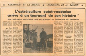 Article : L’ostréiculture saint-vaastaise arrive à un tournant de son histoire.